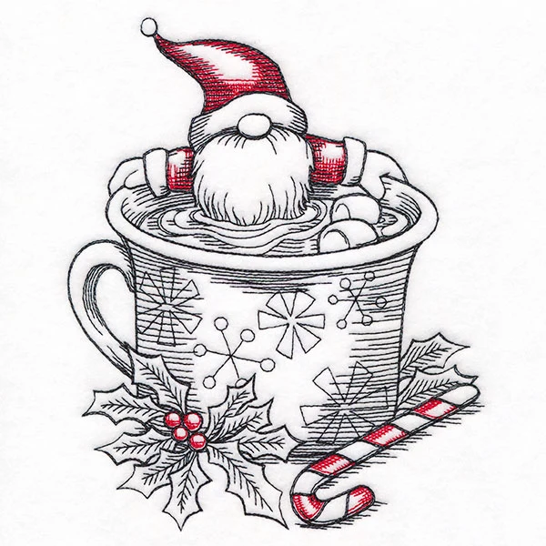 A Day at the Christmas Spa Hot Cocoa Gnome - Image 7