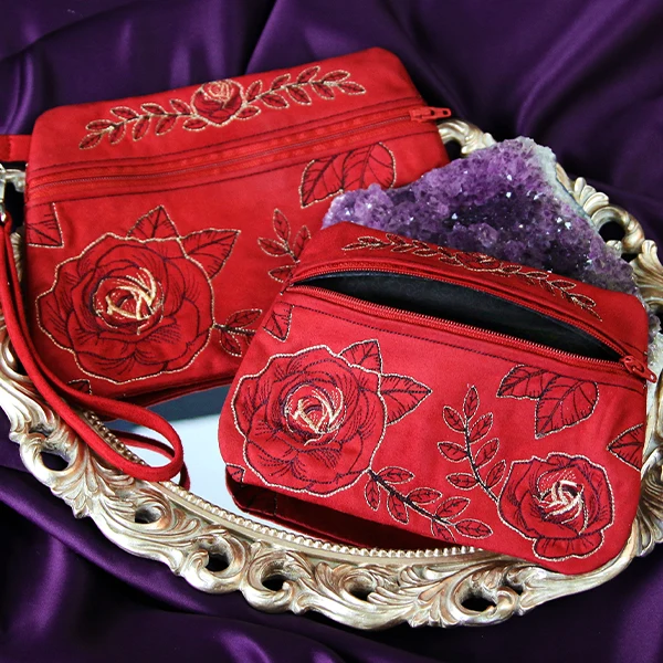 A Lined Zipper Pouch (In-the-Hoop) Design Pack - Image 22