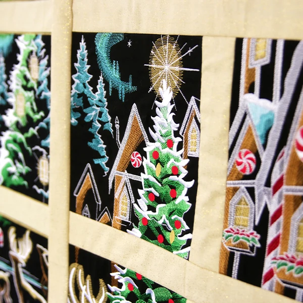 A Reindeer & Gingerbread Christmas Scene II Design Pack - Image 19