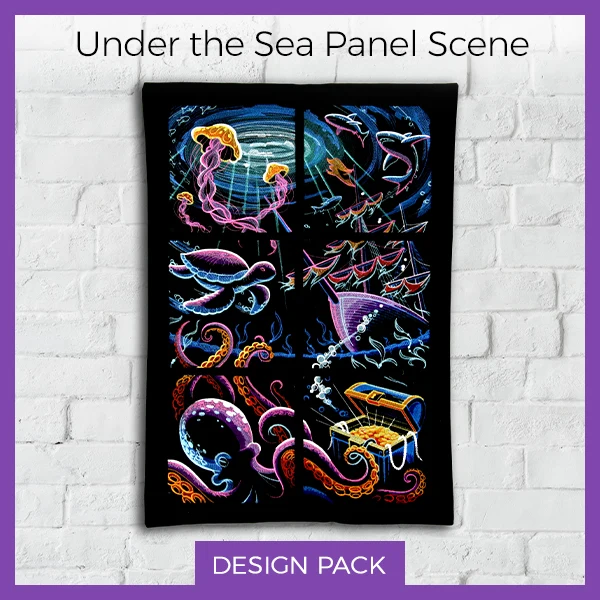 A Under the Sea Panel Scene Design Pack - Image 15