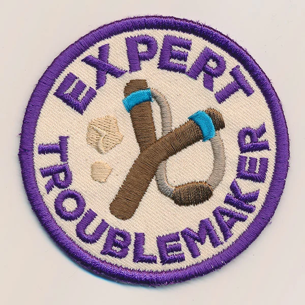 Adventure Merit Badges - Troublemaker (Patch) - Image 3