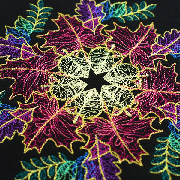 Autumn Leaves Mandala - Image 2
