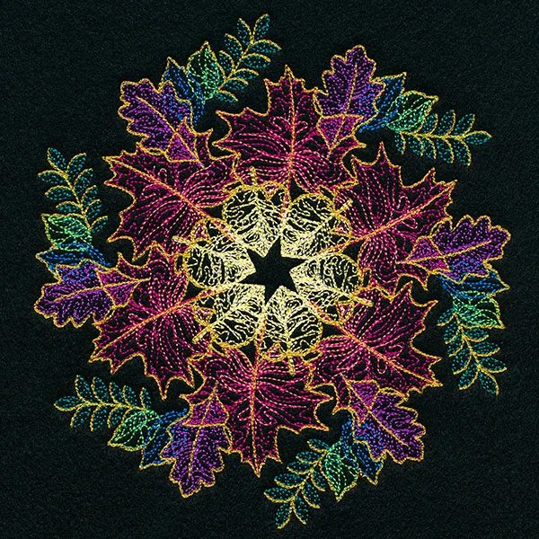 Autumn Leaves Mandala - Image 7