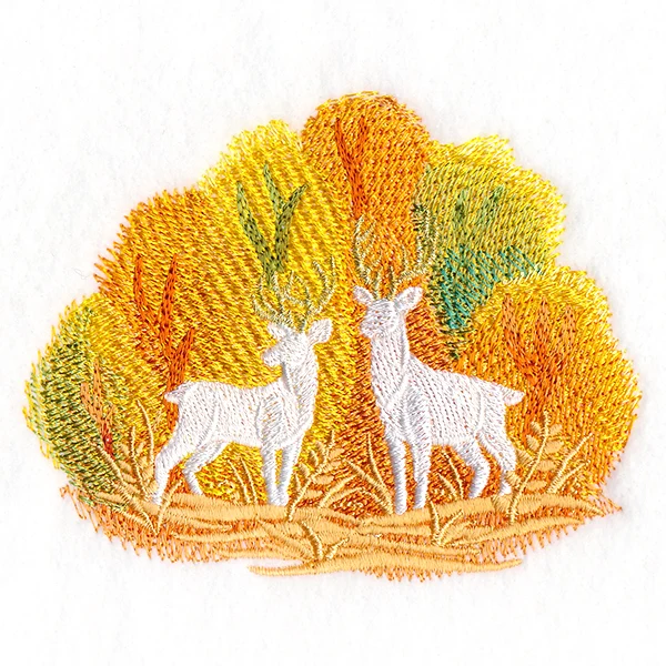 Autumn Stillness Deer - Image 10