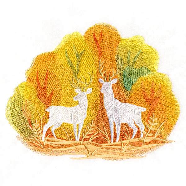 Autumn Stillness Deer - Image 14