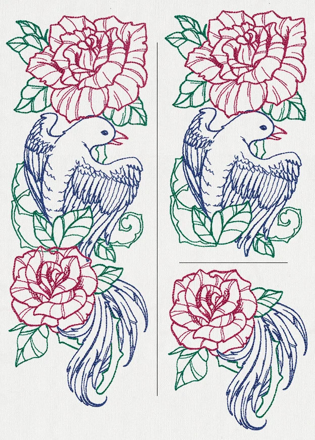 Avian Bloom Sleeve (Split)