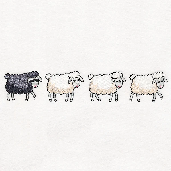 Bah Bah Black Sheep Border - Image 2