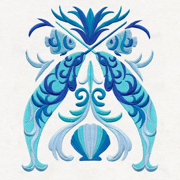 Baroque Seas - Narwhal Crest