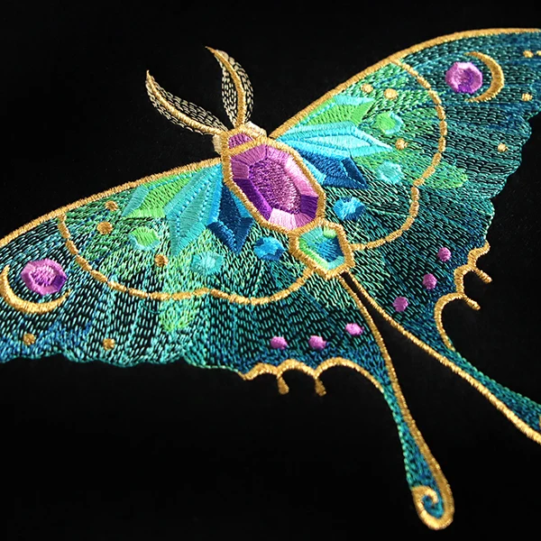 Bejeweled Luna Moth - Image 4