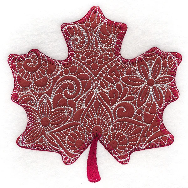 Blooming Maple Leaf (Applique) - Image 4