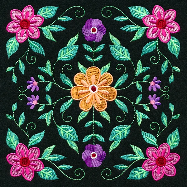 Bohemian Blooms Square - Image 2