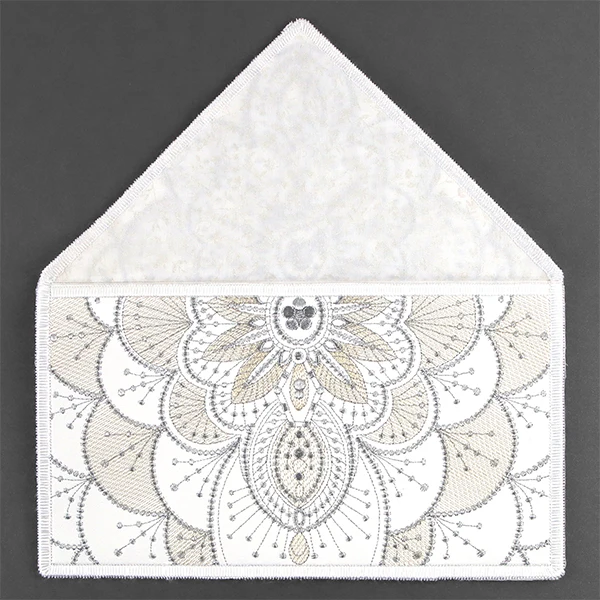 Bohemian Elegance Clutch (In-the-Hoop) - Image 3