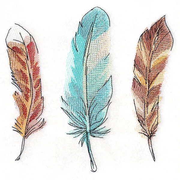 Boho Feather Trio - Image 2