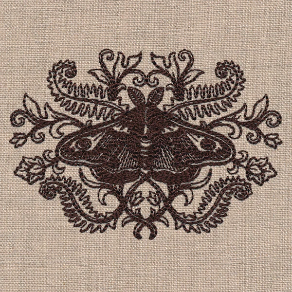 Botanical Moth Crest - Image 4