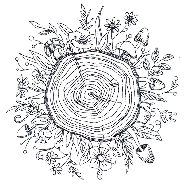 Botanical Tree Rings - Image 6