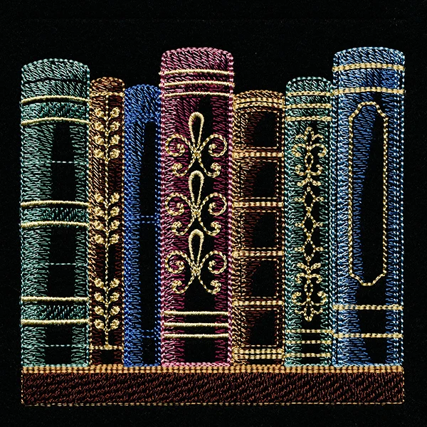 Build a Bookshelf Scene – 7 Book Row - Image 7