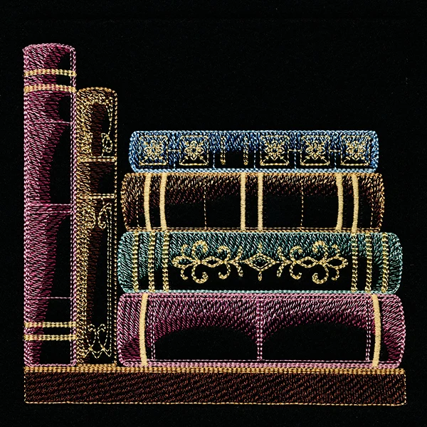 Build a Bookshelf Scene – Horizontal Book Stack - Image 5
