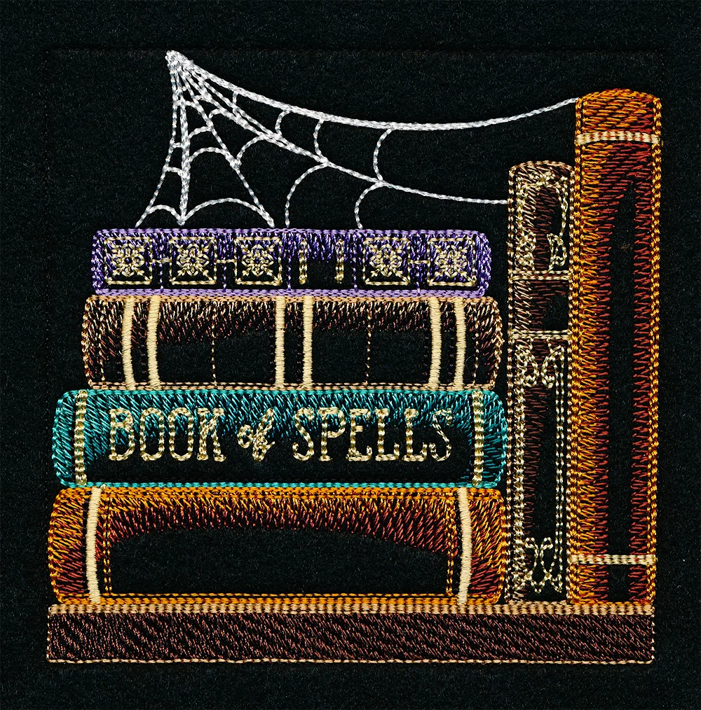 Build a Halloween Bookshelf Scene - Book of Spells - Image 5