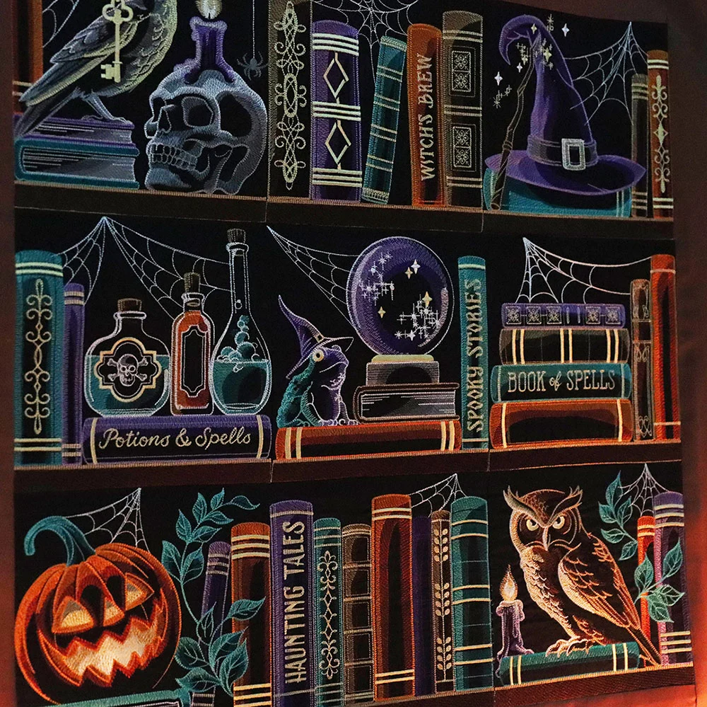 Build a Halloween Bookshelf Scene - Owl and Candle - Image 2