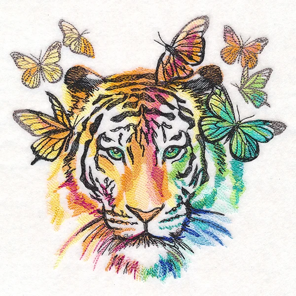 Butterfly Dreams Tiger