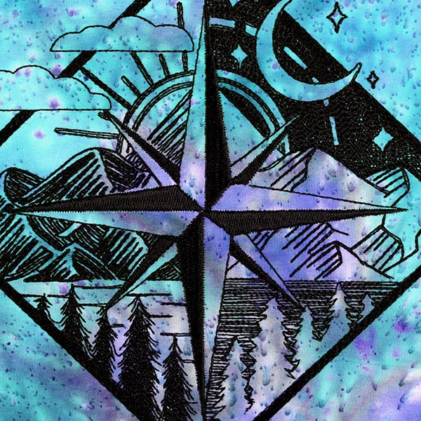 By Day & By Night Compass Diamond - Image 8