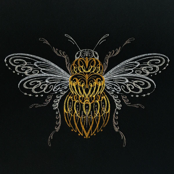 Calligraphic Bee