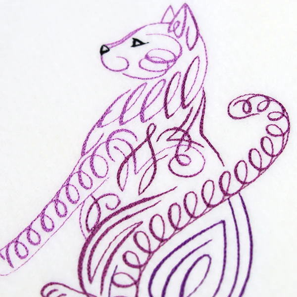 Calligraphic Cat - Image 2