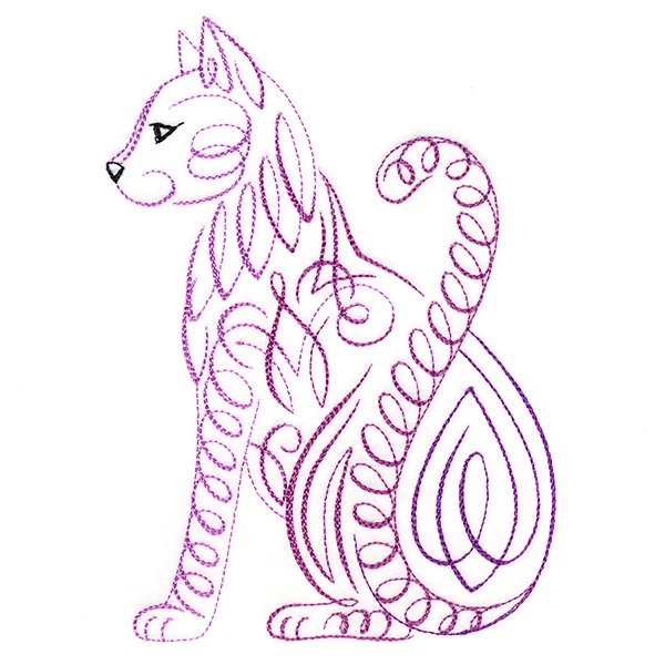 Calligraphic Cat - Image 3