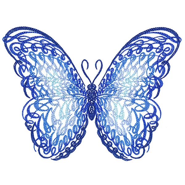 Calligraphic Morpho Butterfly - Image 5