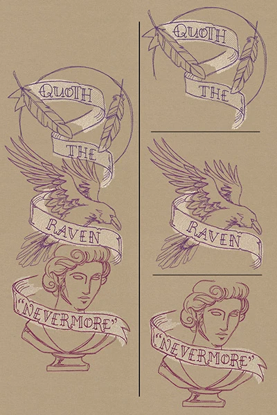 Candlelight Tales - The Raven (Split) - Image 3