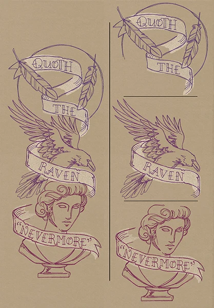 Candlelight Tales - The Raven (Split) - Image 6