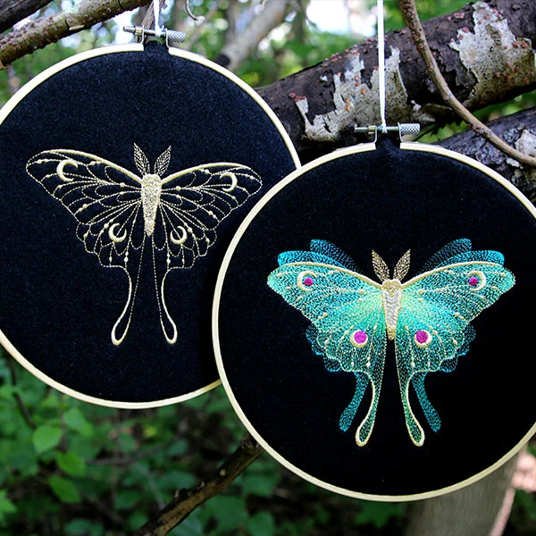 Celestial Luna Moth - Image 6