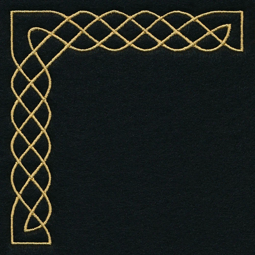 Celtic Knotwork Banner Frame - Corner - Image 5