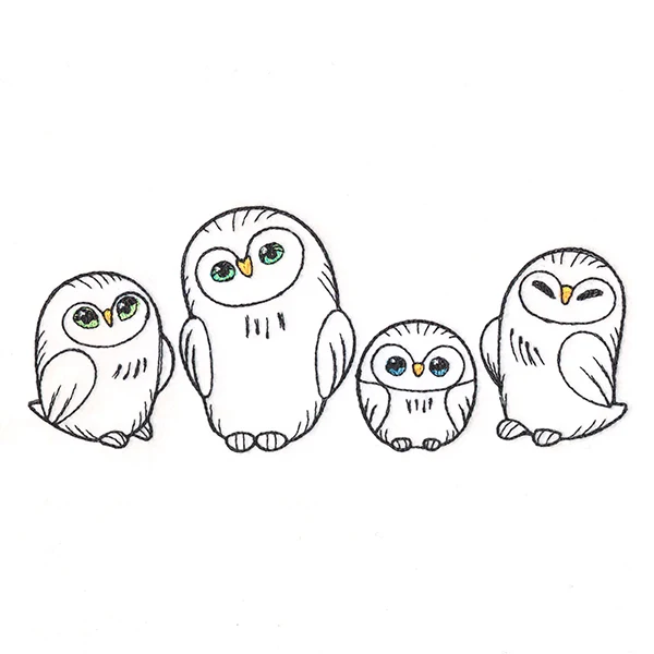 Charming Owl Border - Image 7