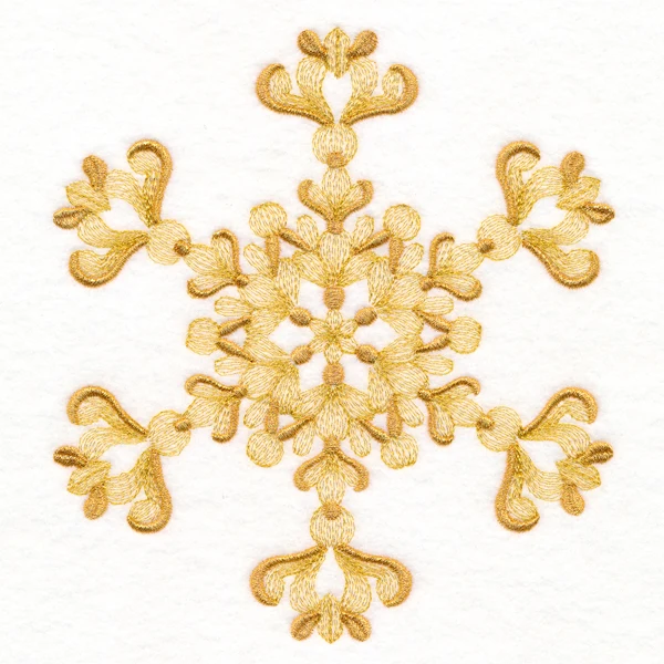 Christmas Baroque Snowflake - Image 2