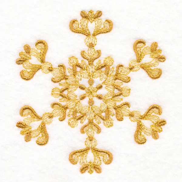 Christmas Baroque Snowflake - Image 4
