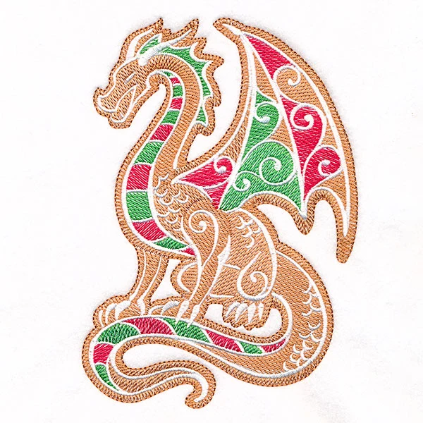 Christmas Gingerbread Dragon - Image 5
