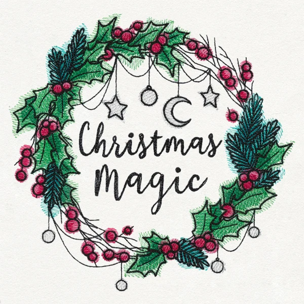 Christmas Magic Wreath