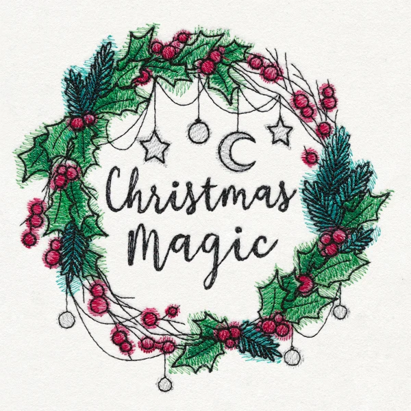 Christmas Magic Wreath - Image 3