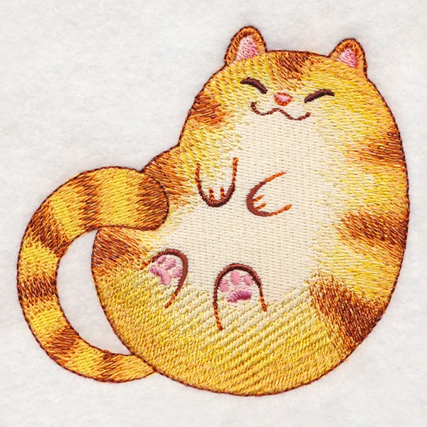 Contented Kitty - Orange Tabby - Image 2