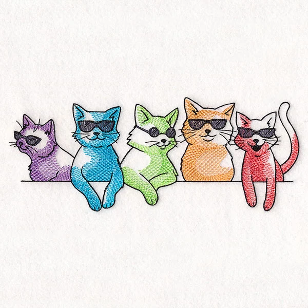 Cool Cats in Color - Image 9