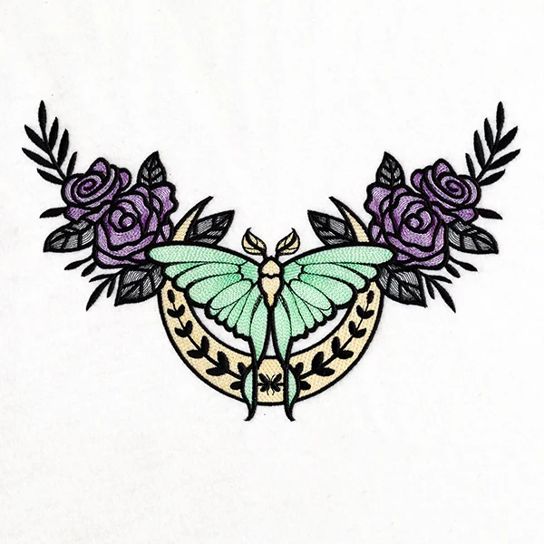 Cosmic Rose Moth Feature