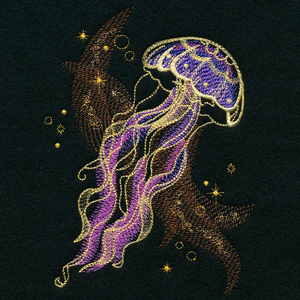 Cosmic Sea -  Jellyfish - Image 3