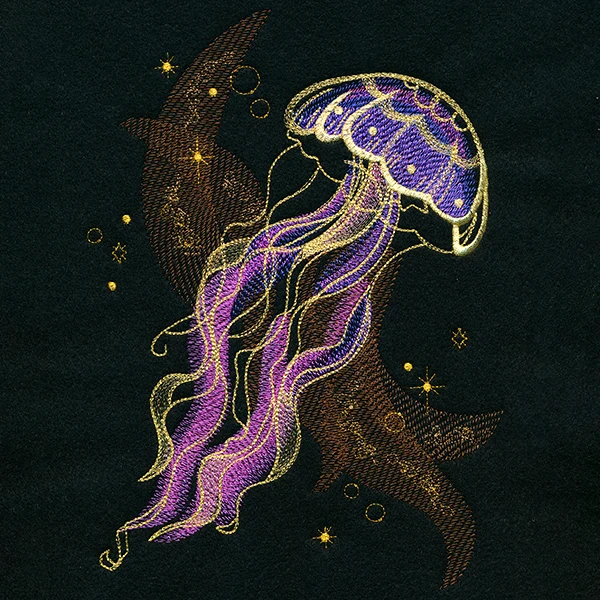 Cosmic Sea -  Jellyfish - Image 4