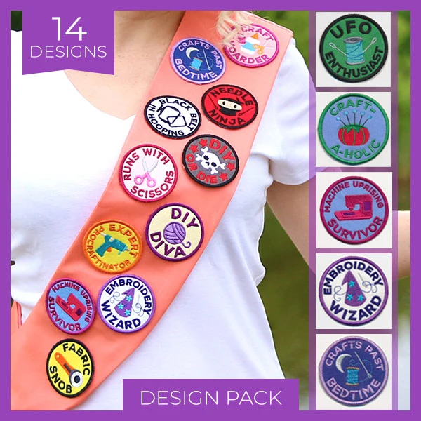 Crafty Merit Badges (Patch) (Design Pack) - Image 13