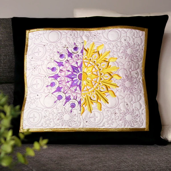 Crafty Quilters - Moon and Stars (Edge-to-Edge Quilting) - Image 8