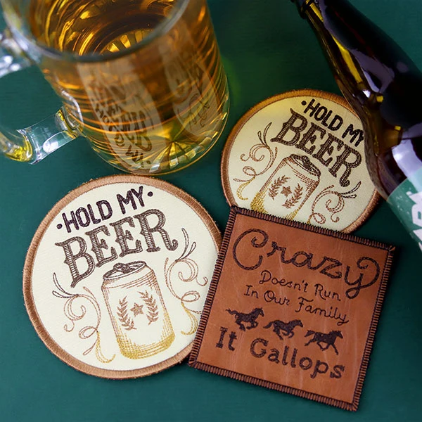 Crazy Doesn't Run It Gallops Coaster (In-the-Hoop) - Image 6