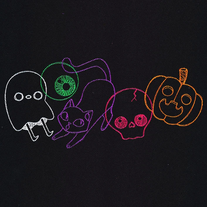 Creepy Characters Border - Image 2