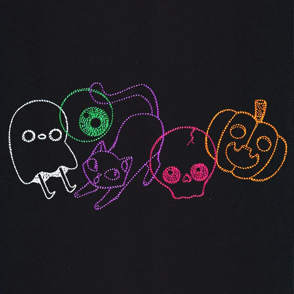 Creepy Characters Border - Image 3