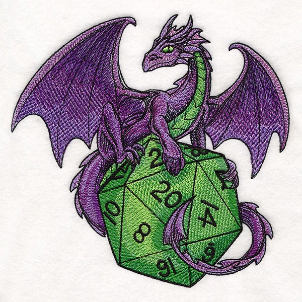 D20 Dragon and Dice - Image 3